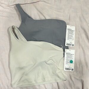 Lululemon Ribbed Nulu Asymmetrical Yoga Tank (Both)